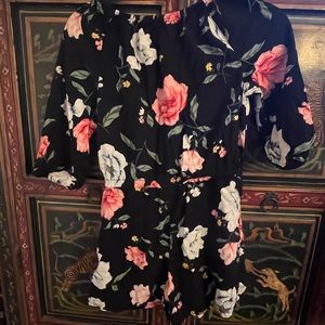 Old Navy Floral Romper, Girls Size 14